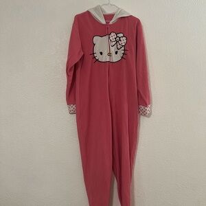 Hello Kitty Pink Onesie Pajamas Medium